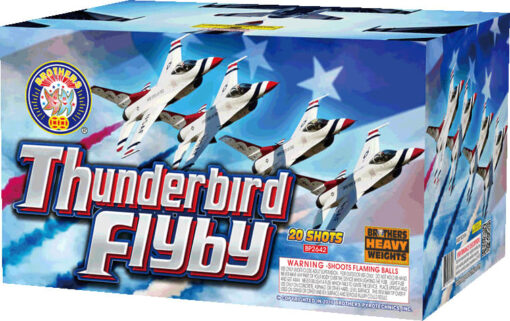 THUNDERBIRD FLYBY 20 SHOT (EACH)