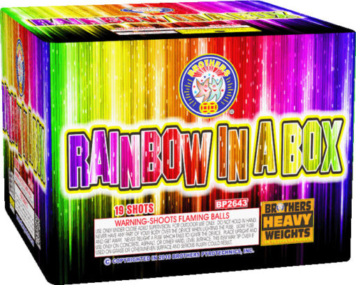 RAINBOW IN A BOX 19 SHOT (EACH)