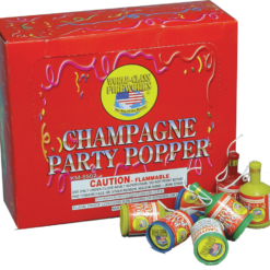WC CHAMPAGNE PARTY POPPER (EACH)