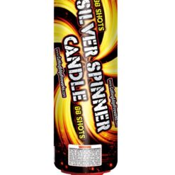 SILVER SPINNER CANDLE 88 SHOT (EACH)