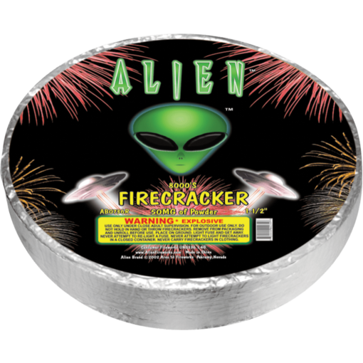 ALIEN PRIEMIUM FIRECRACKER ROLLS 8000'S (EACH)