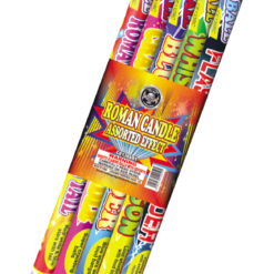 ROMAN CANDLES 5 ASSORTED EFFECTS (EACH)
